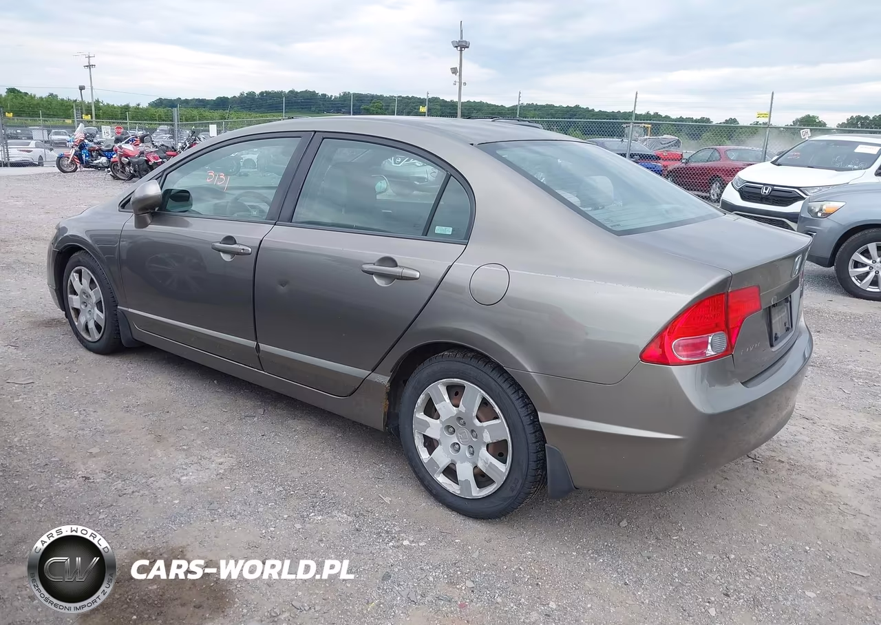 2008 Honda Civic Lx VIN:2HGFA16528H317917 - 3
