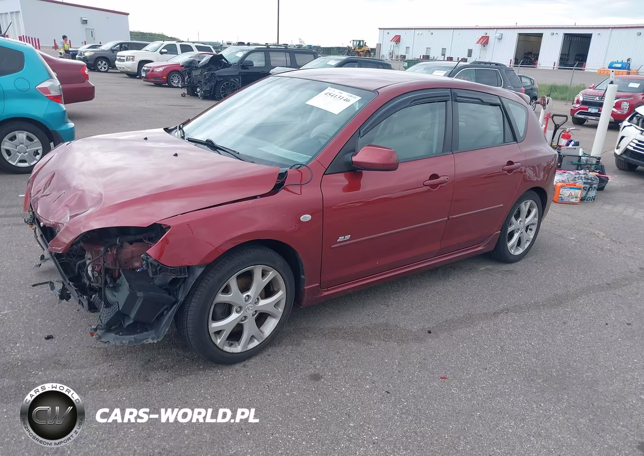 2008 Mazda Mazda3 S Sport VIN:JM1BK344781170847 - 2