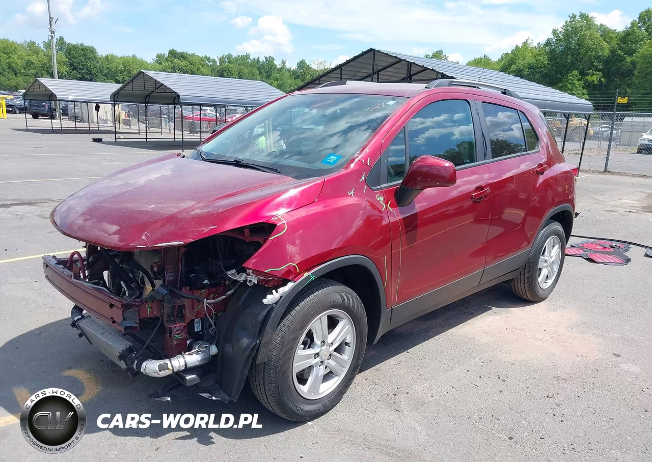 2022 Chevrolet Trax Awd Lt VIN:KL7CJPSM6NB529206 - 2