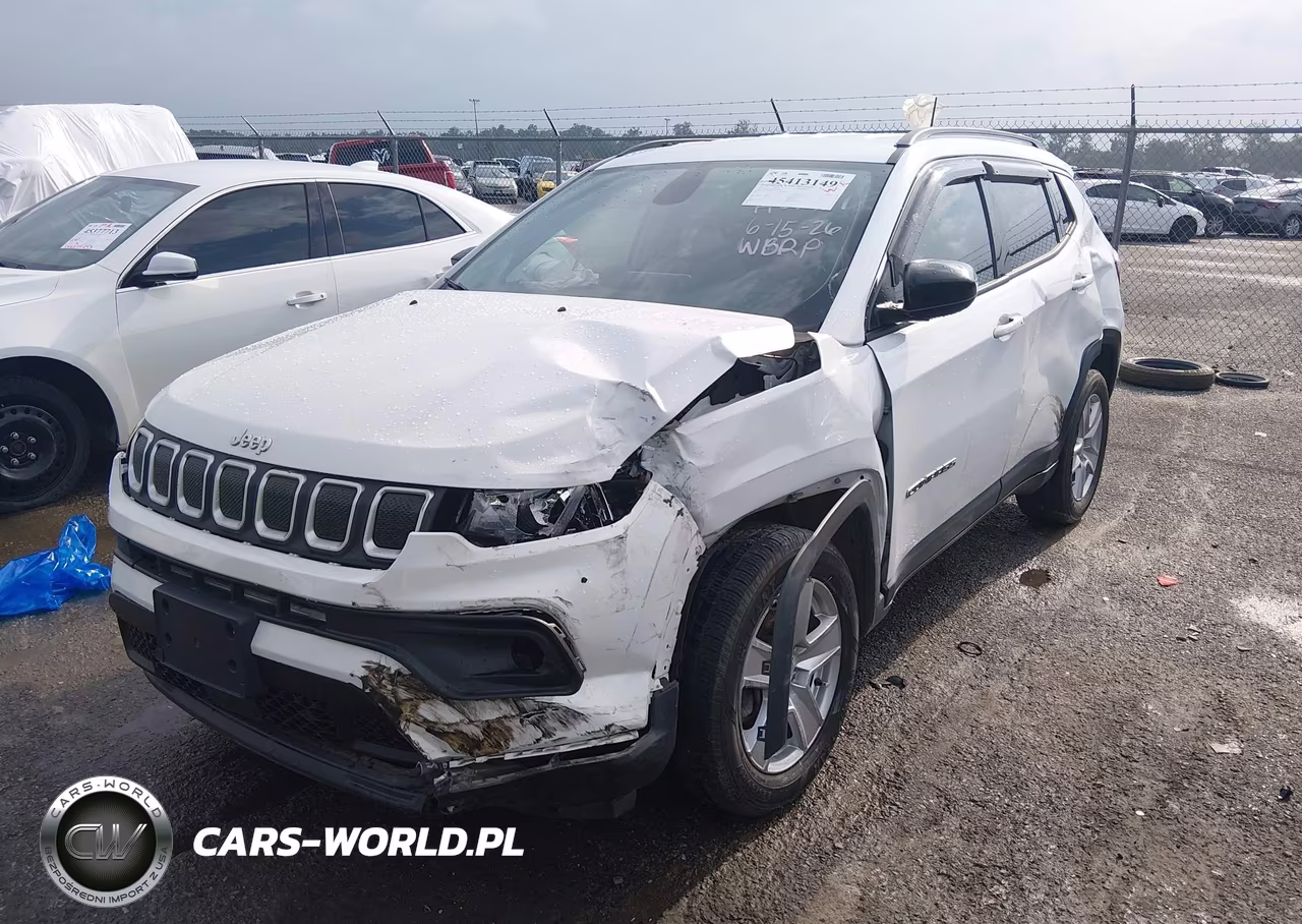 2022 Jeep Compass Latitude Fwd VIN:3C4NJCBB5NT120227 - 2