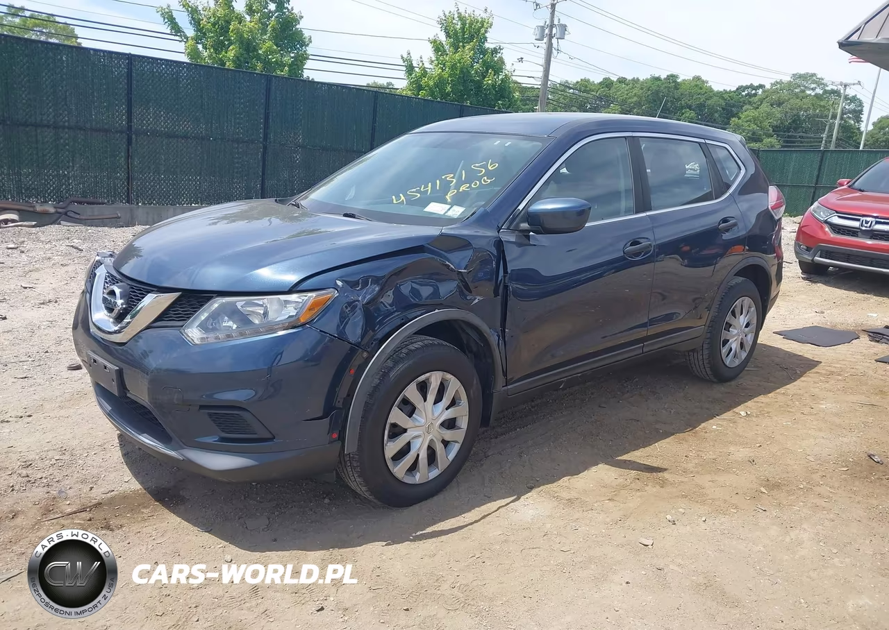 2016 Nissan Rogue S VIN:KNMAT2MV9GP713476 - 2