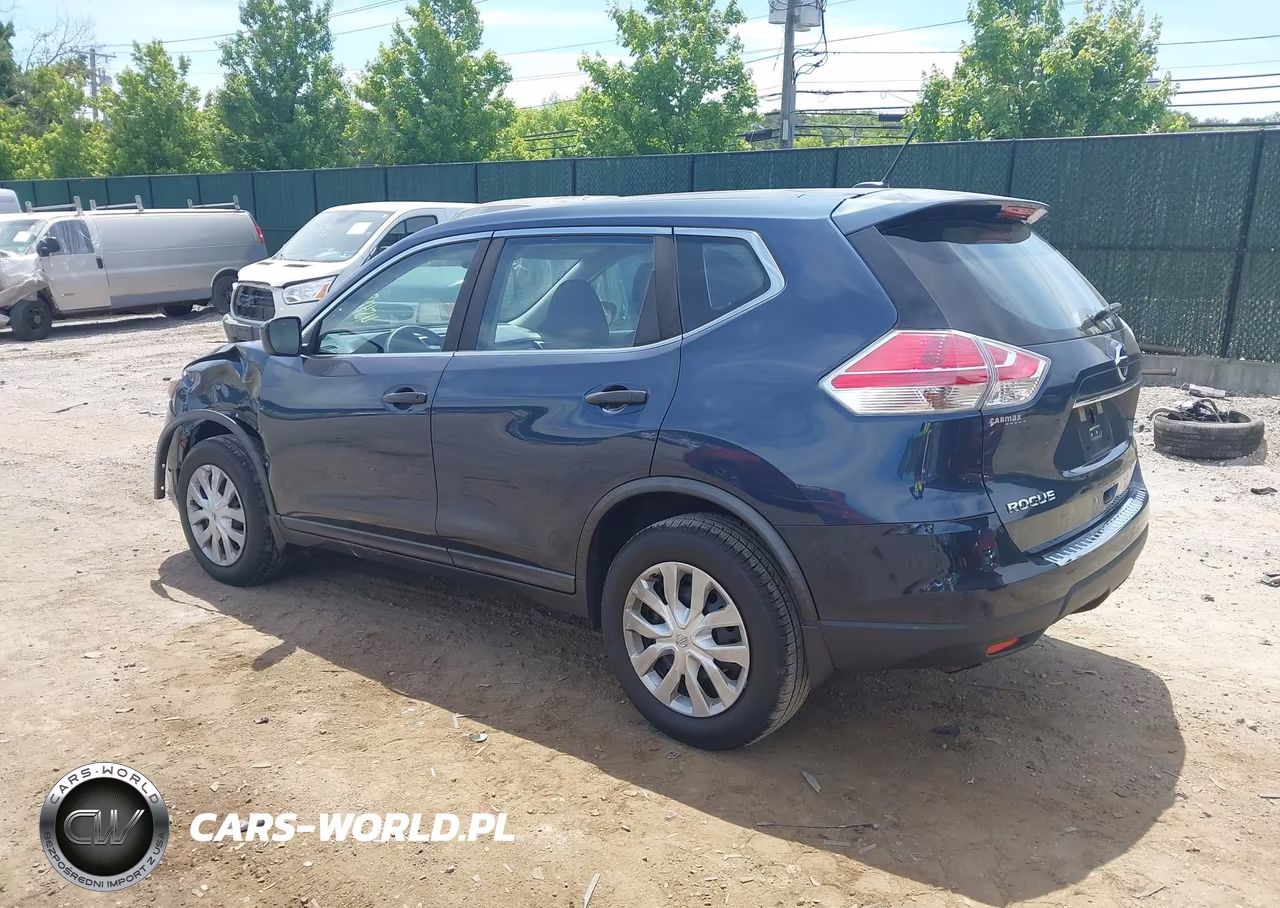 2016 Nissan Rogue S VIN:KNMAT2MV9GP713476 - 3