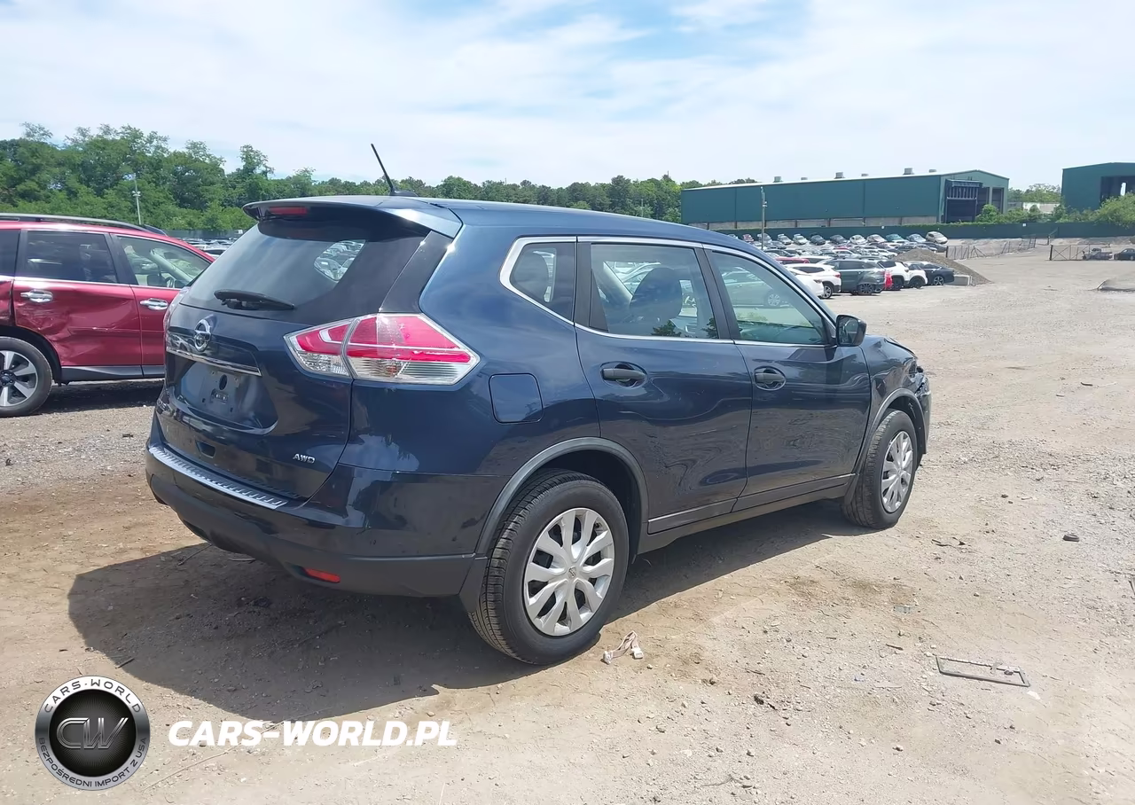 2016 Nissan Rogue S VIN:KNMAT2MV9GP713476 - 4