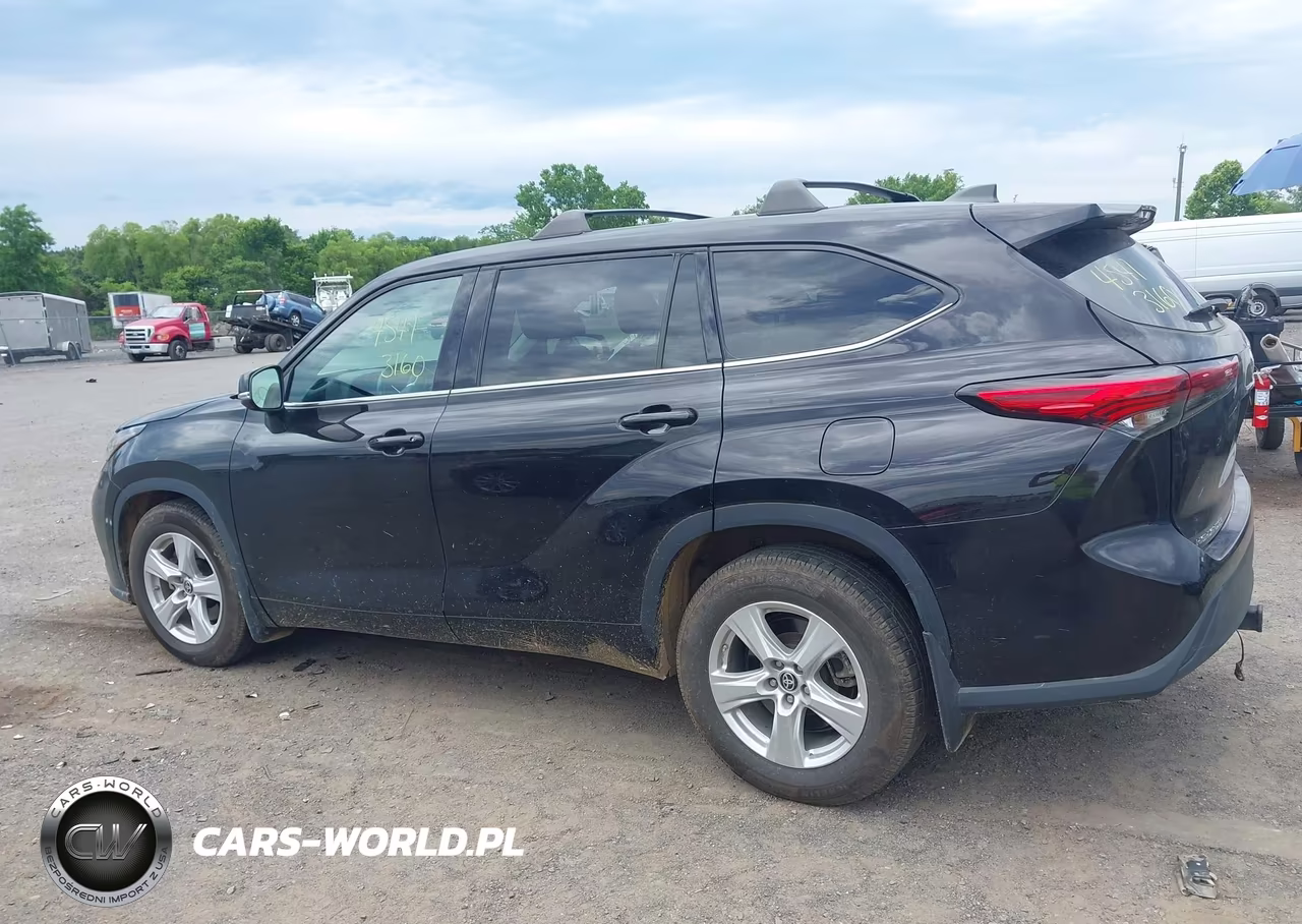 2022 Toyota Highlander Le VIN:5TDBZRBHXNS166102 - 14