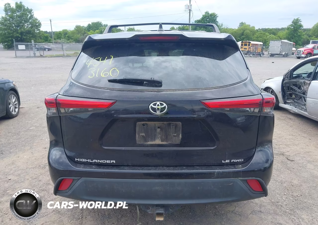 2022 Toyota Highlander Le VIN:5TDBZRBHXNS166102 - 16