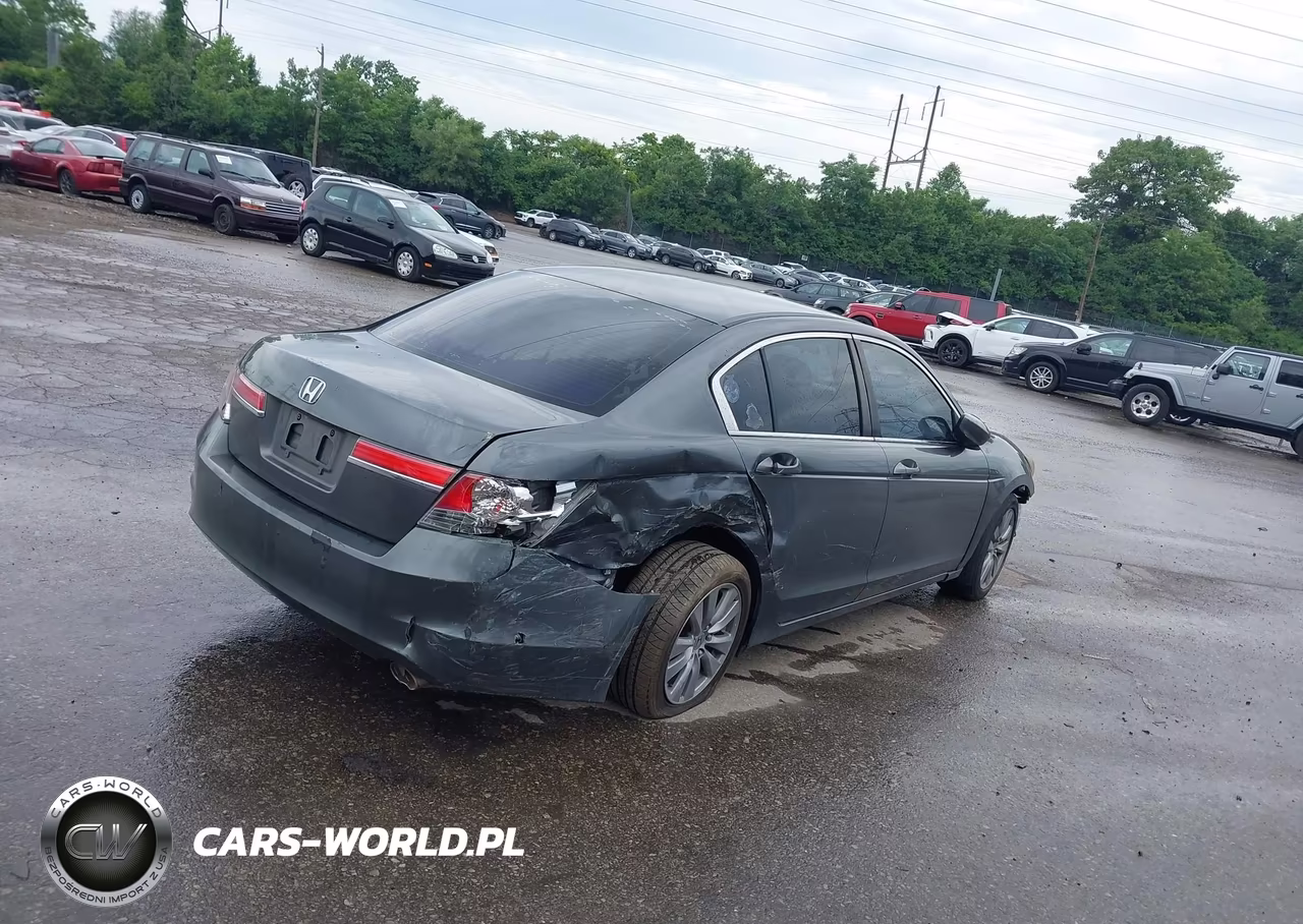 2011 Honda Accord 2.4 Ex VIN:1HGCP2F70BA137527 - 4