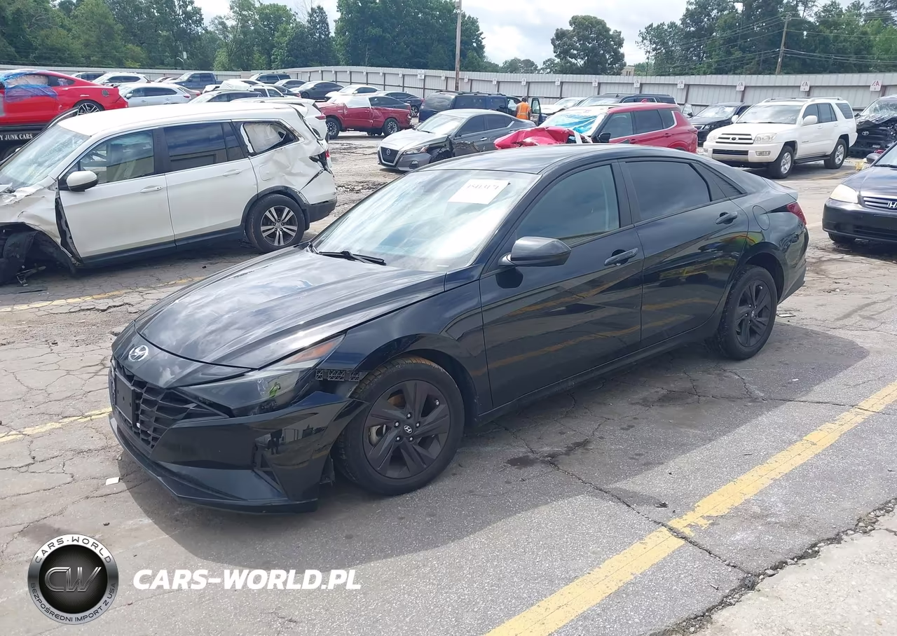 2022 Hyundai Elantra Sel VIN:5NPLM4AG2NH077807 - 2