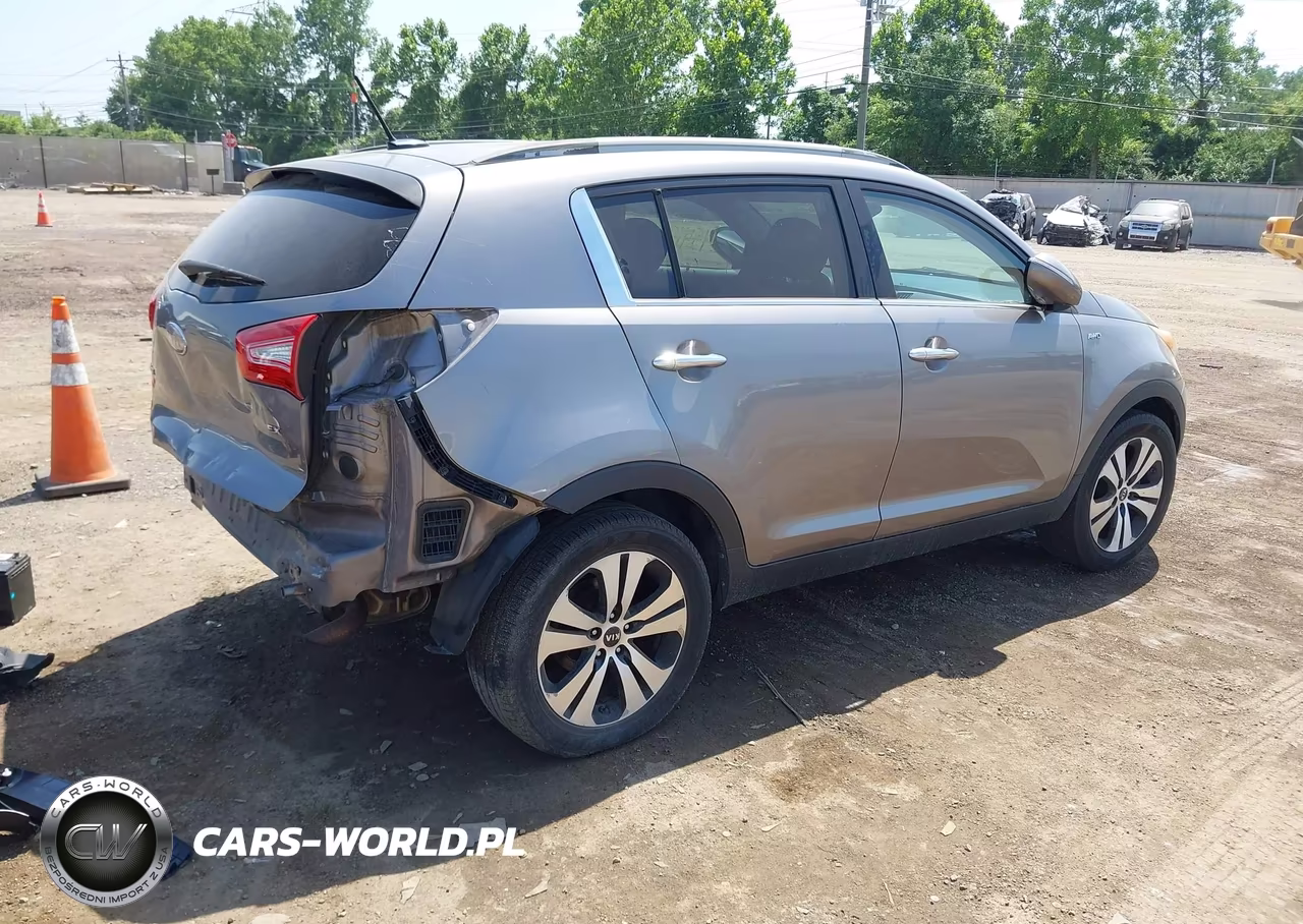 2013 Kia Sportage Ex VIN:KNDPCCA23D7463349 - 4