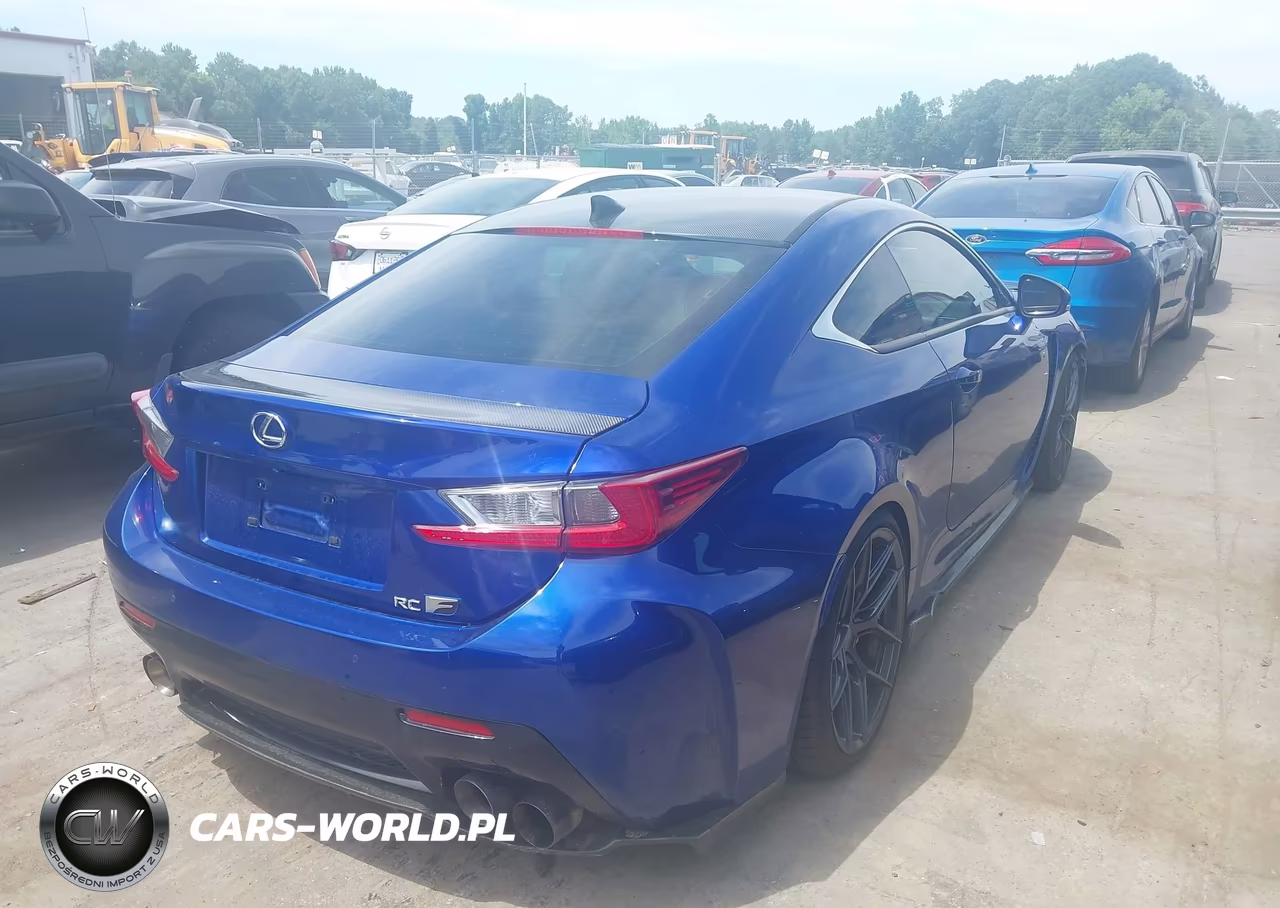 2015 Lexus Rc F VIN:JTHHP5BC2F5002717 - 4