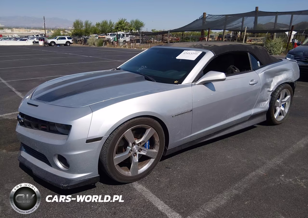 2011 Chevrolet Camaro 1Ss VIN:2G1FJ3DJ6B9202368 - 2