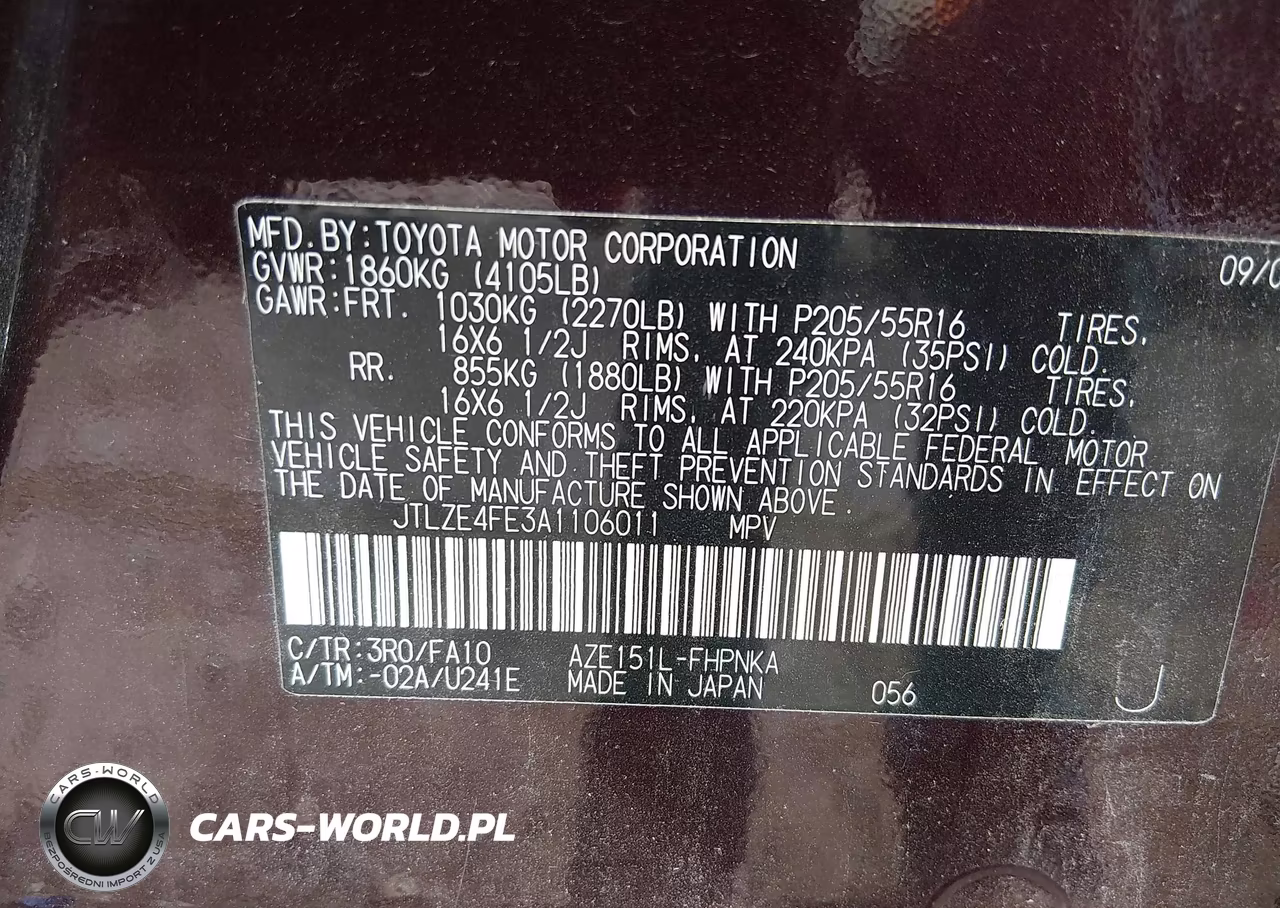 2010 Scion Xb VIN:JTLZE4FE3A1106011 - 9