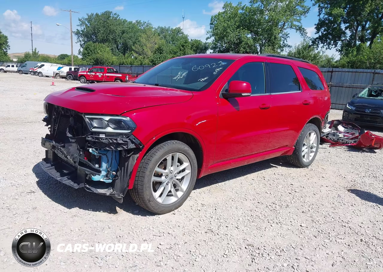 2021 Dodge Durango Gt Plus Awd VIN:1C4RDJDG6MC765114 - 2
