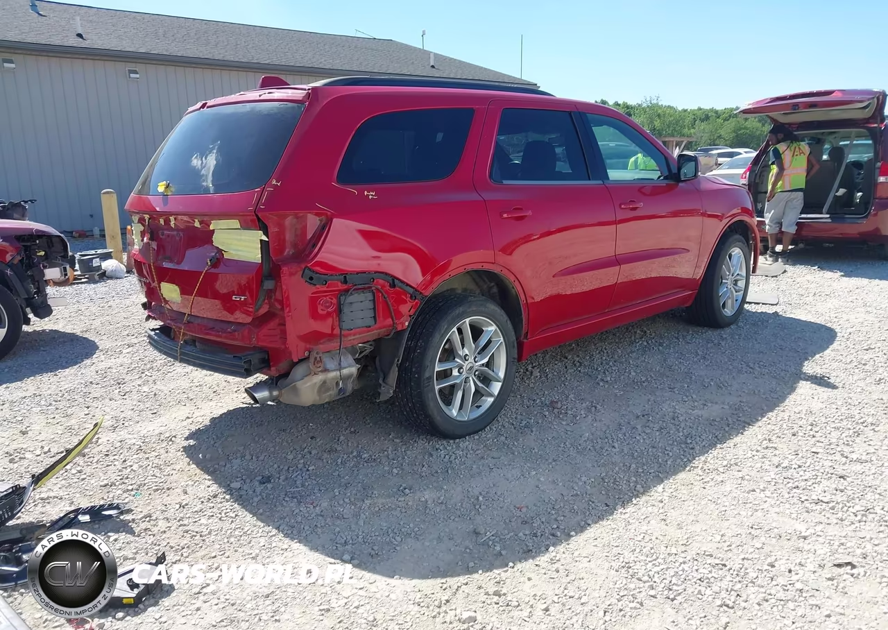 2021 Dodge Durango Gt Plus Awd VIN:1C4RDJDG6MC765114 - 4