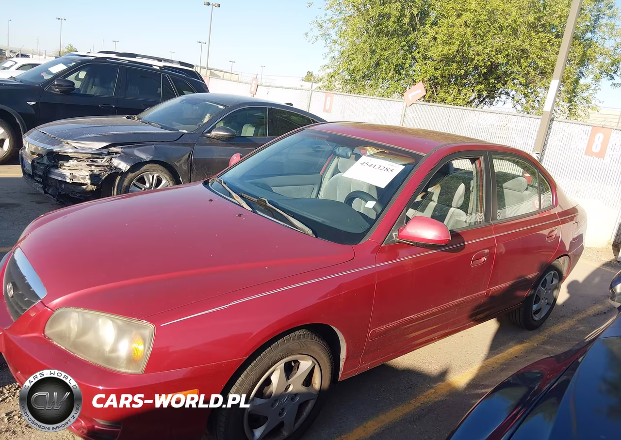 2004 Hyundai Elantra Gls-Gt VIN:KMHDN46D74U910601 - 2