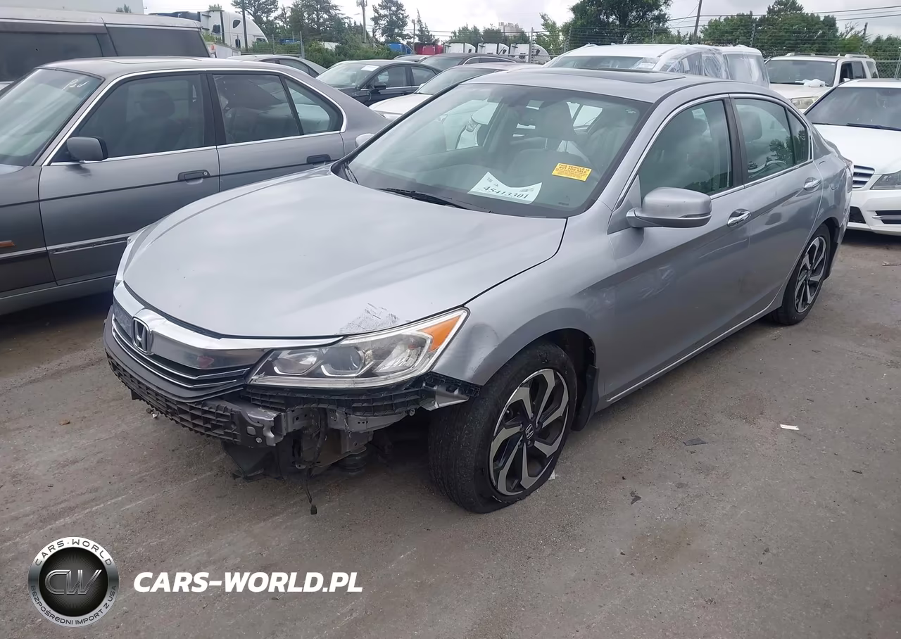 2016 Honda Accord Ex-L VIN:1HGCR2F83GA089726 - 2
