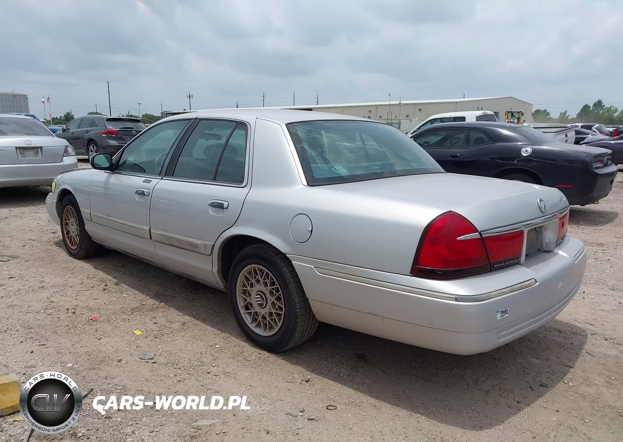 2000 Mercury Grand Marquis Gs VIN:2MEFM74W9YX712055 - 3