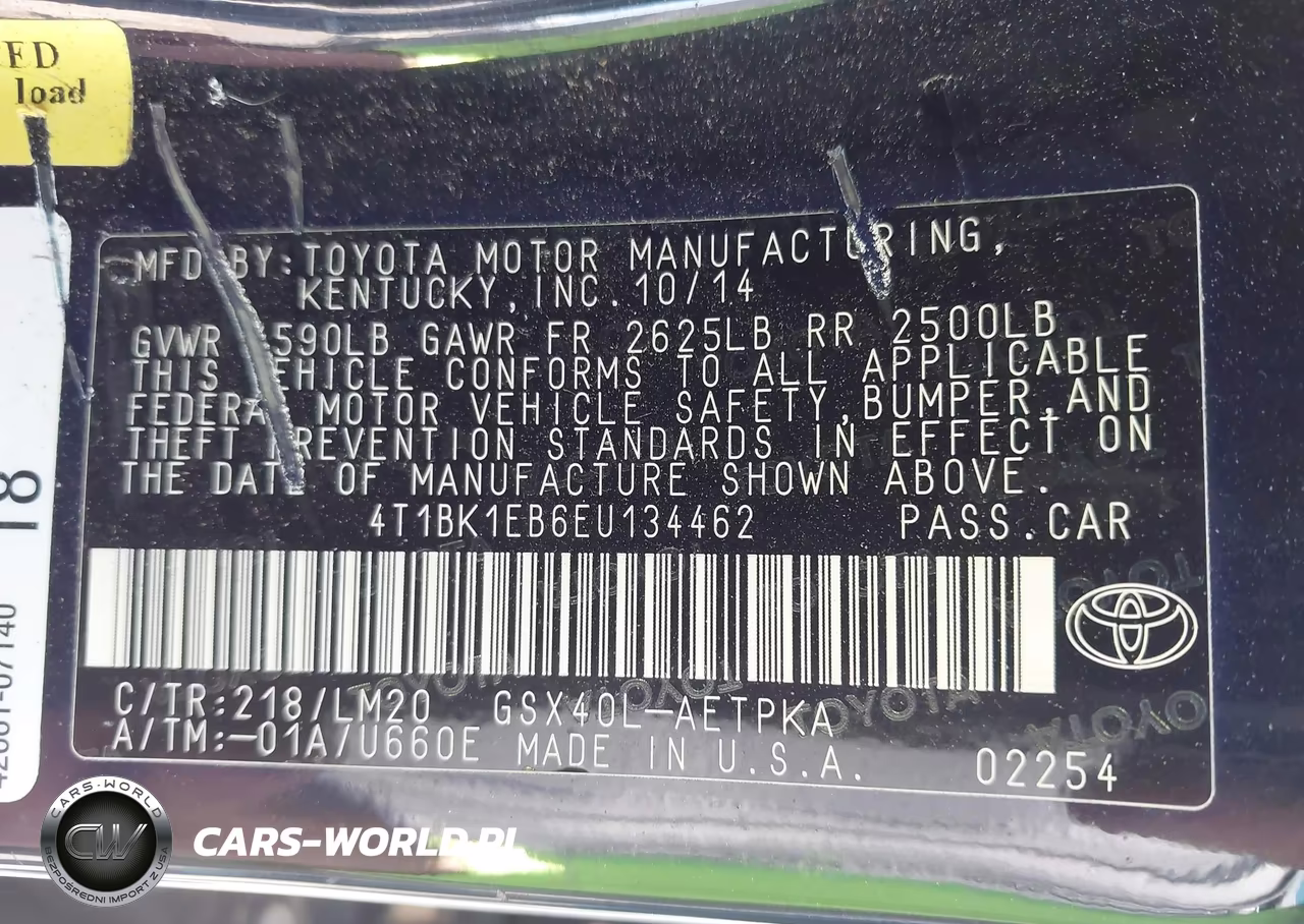 2014 Toyota Avalon Limited VIN:4T1BK1EB6EU134462 - 9