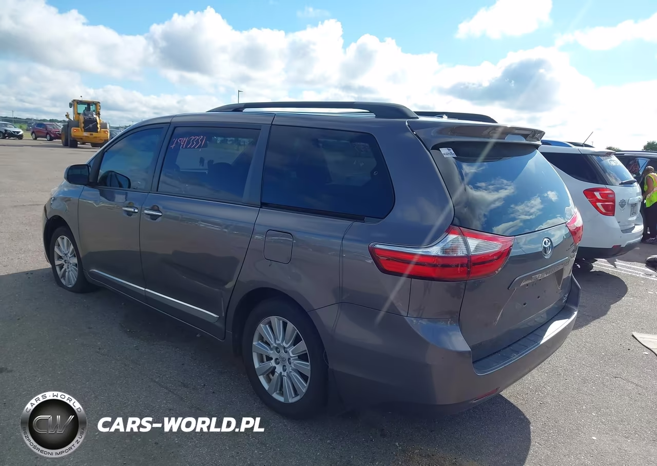 2017 Toyota Sienna Xle 7 Passenger VIN:5TDDZ3DC4HS153129 - 3