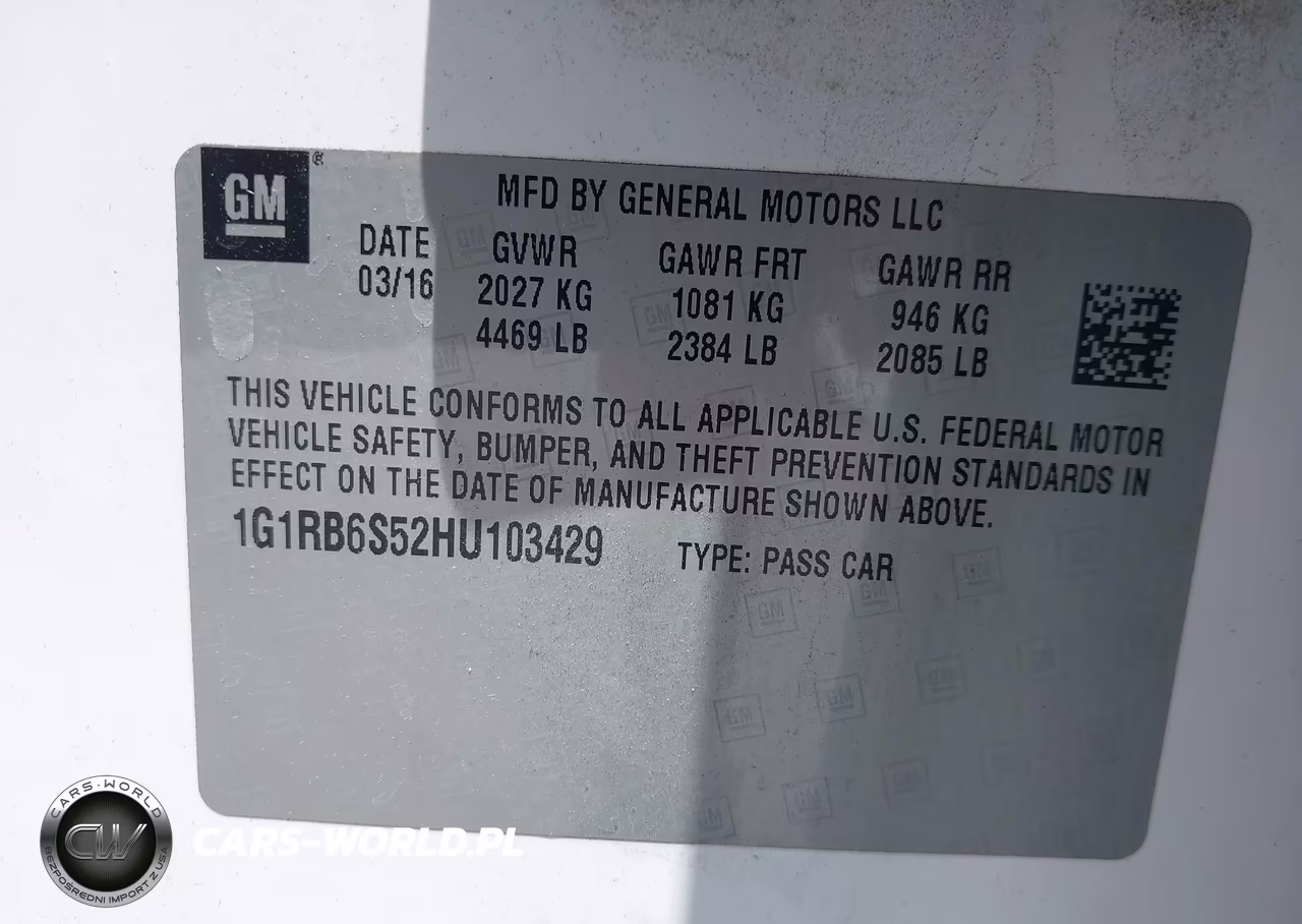 2017 Chevrolet Volt Premier VIN:1G1RB6S52HU103429 - 9