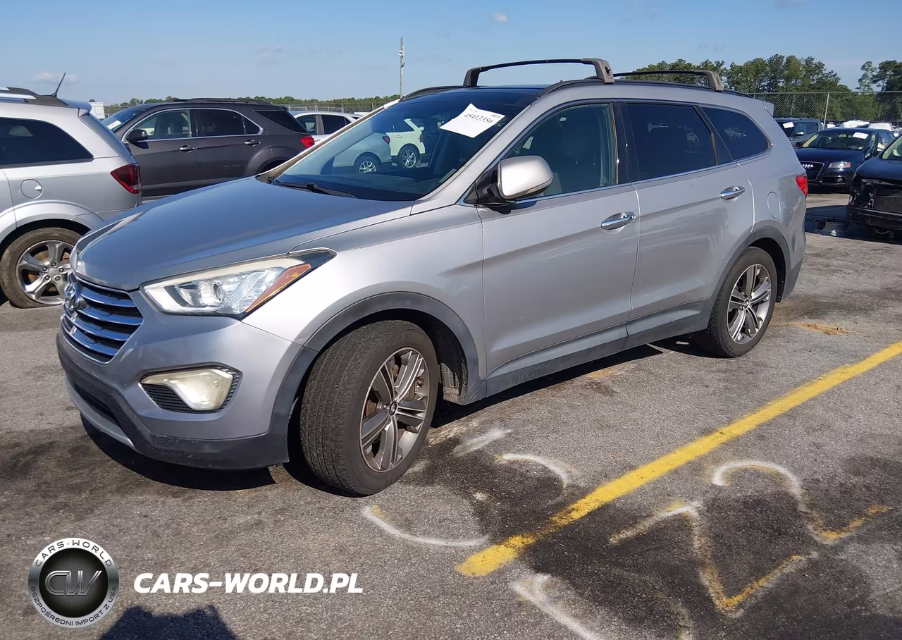 2016 Hyundai Santa Fe Se VIN:KM8SR4HFXGU134348 - 2