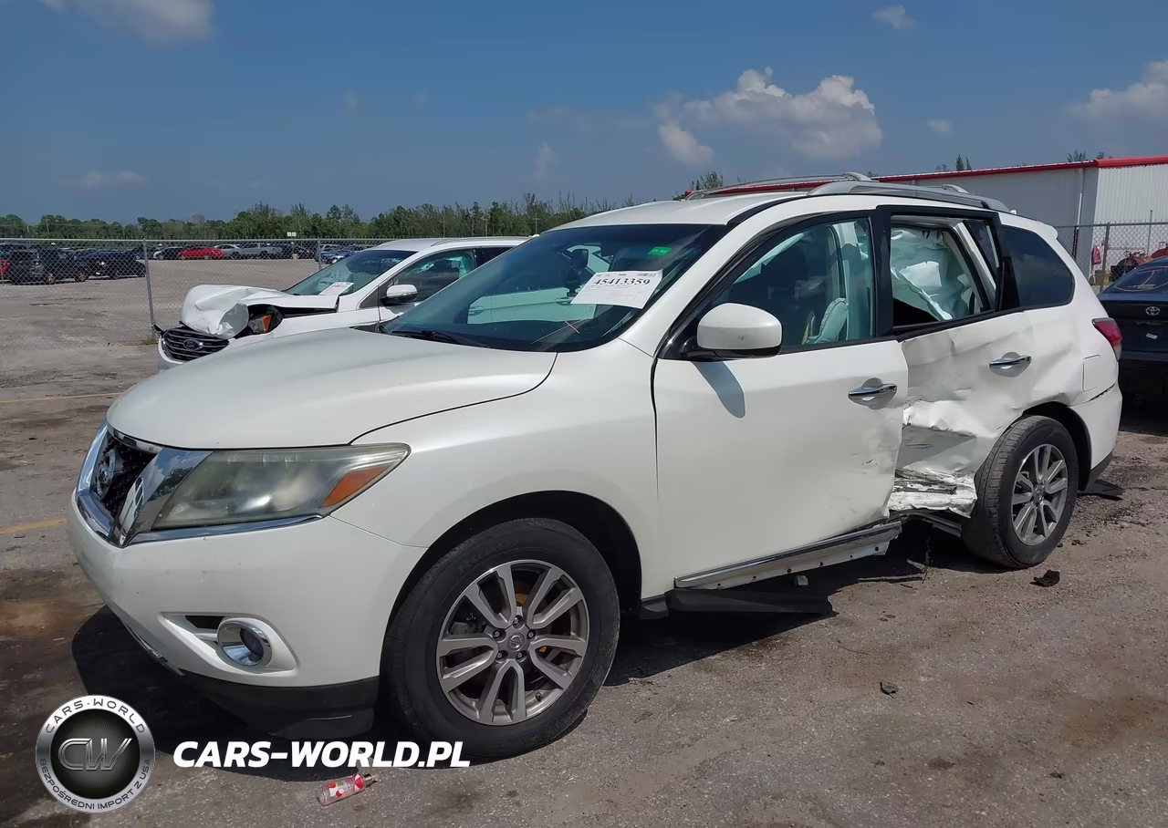 2016 Nissan Pathfinder Sl VIN:5N1AR2MM0GC611976 - 2