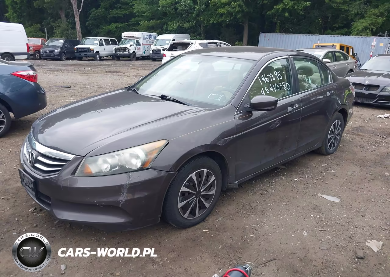 2012 Honda Accord 2.4 Lx VIN:1HGCP2F39CA124046 - 2