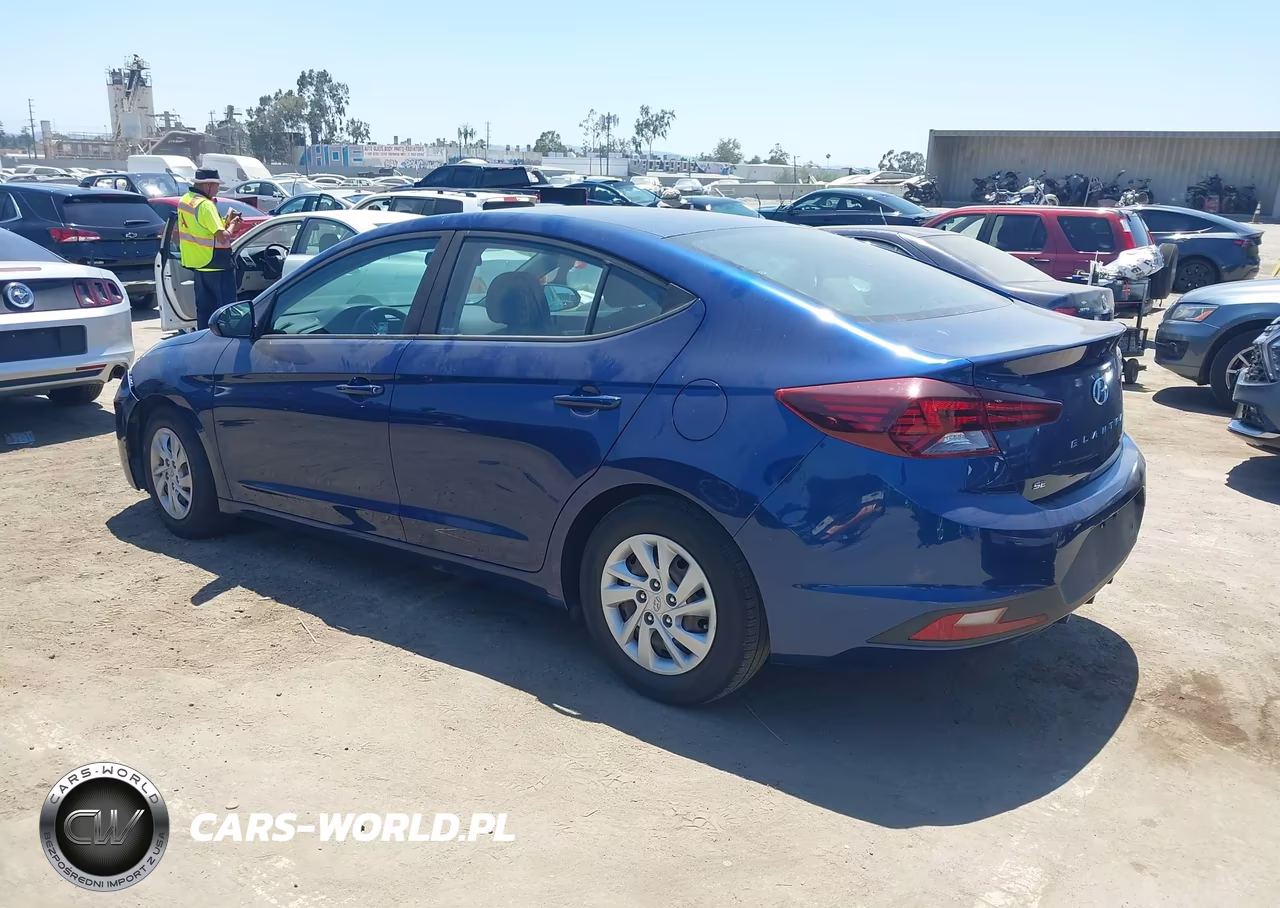 2020 Hyundai Elantra Se VIN:5NPD74LF4LH509889 - 3