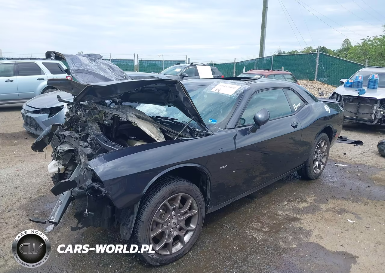 2017 Dodge Challenger Gt VIN:2C3CDZGG6HH641125 - 2
