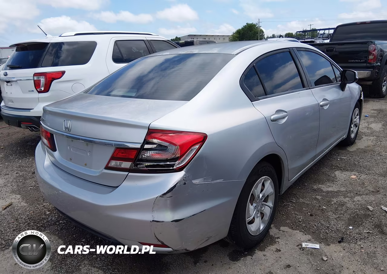 2013 Honda Civic Lx VIN:2HGFB2F52DH551262 - 4