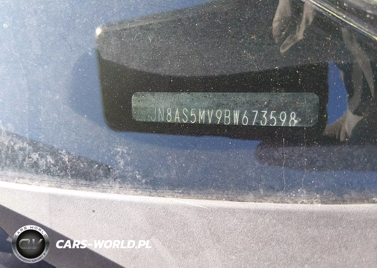 2011 Nissan Rogue Sv VIN:JN8AS5MV9BW673598 - 11