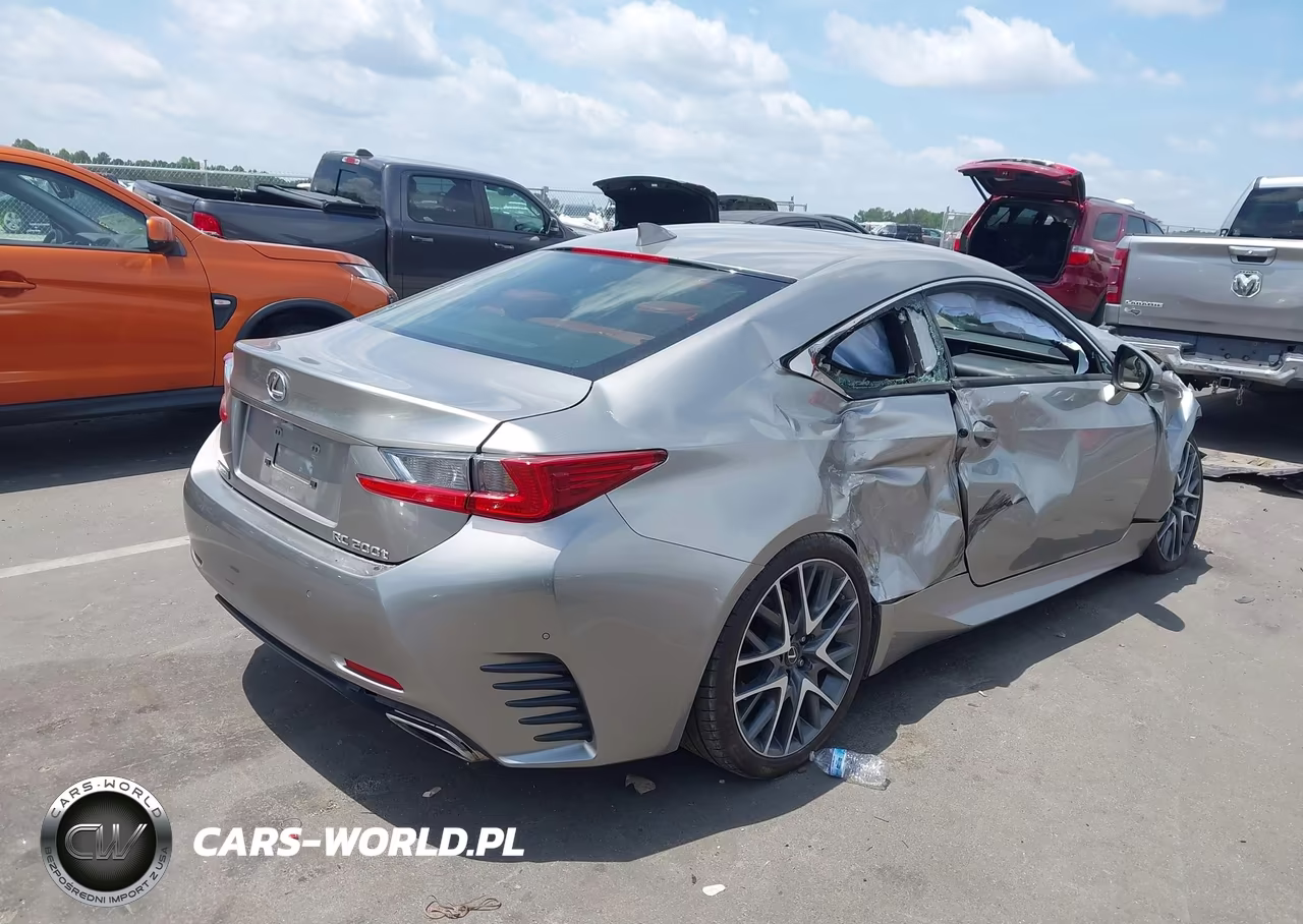2017 Lexus Rc 200T VIN:JTHHA5BC3H5006733 - 4