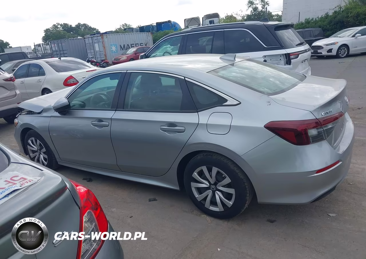 2025 Honda Civic Lx VIN:2HGFE2F26SH600859 - 14