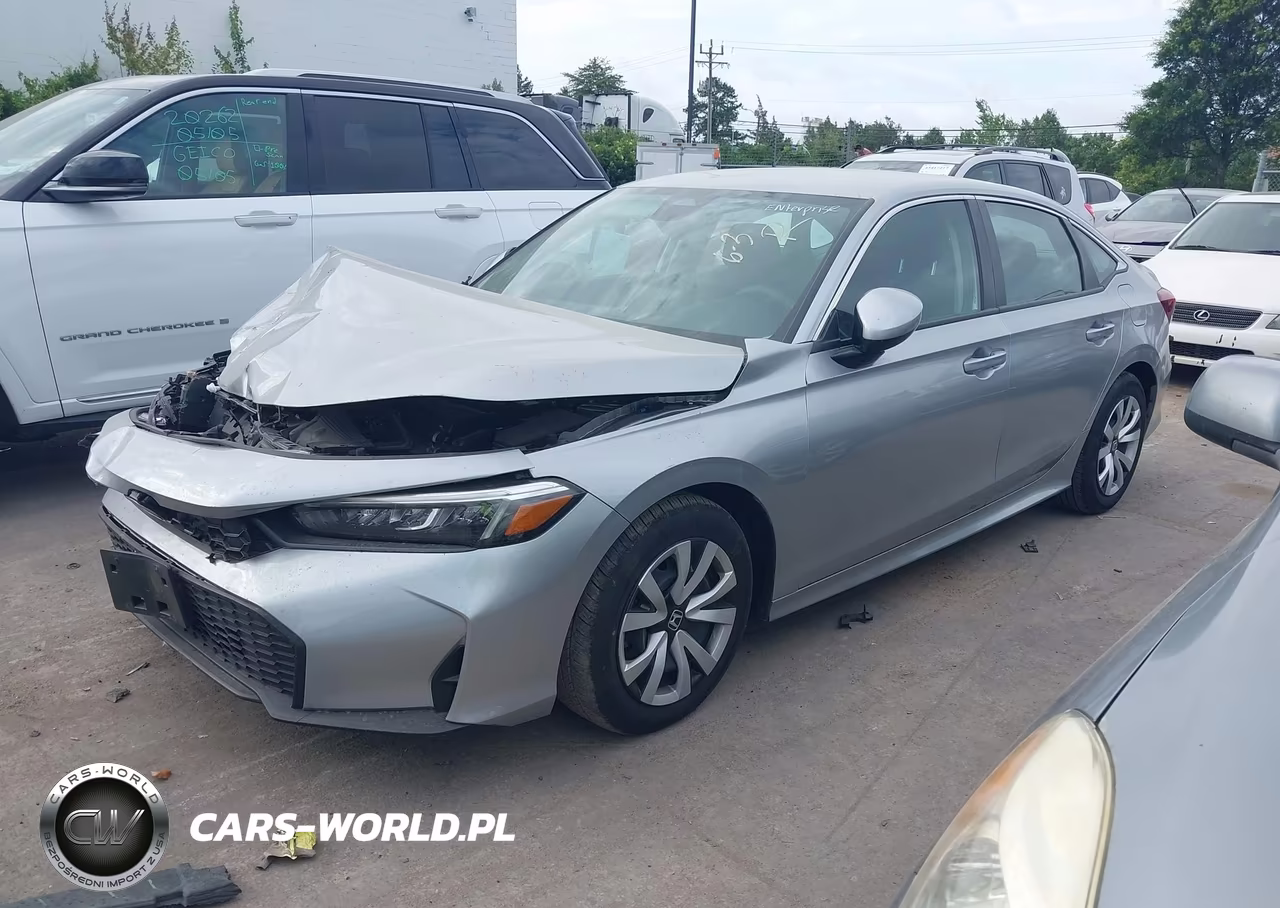 2025 Honda Civic Lx VIN:2HGFE2F26SH600859 - 2