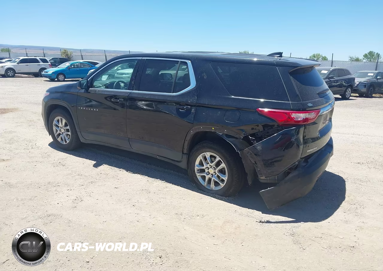 2020 Chevrolet Traverse Fwd Ls VIN:1GNERFKW8LJ197991 - 3