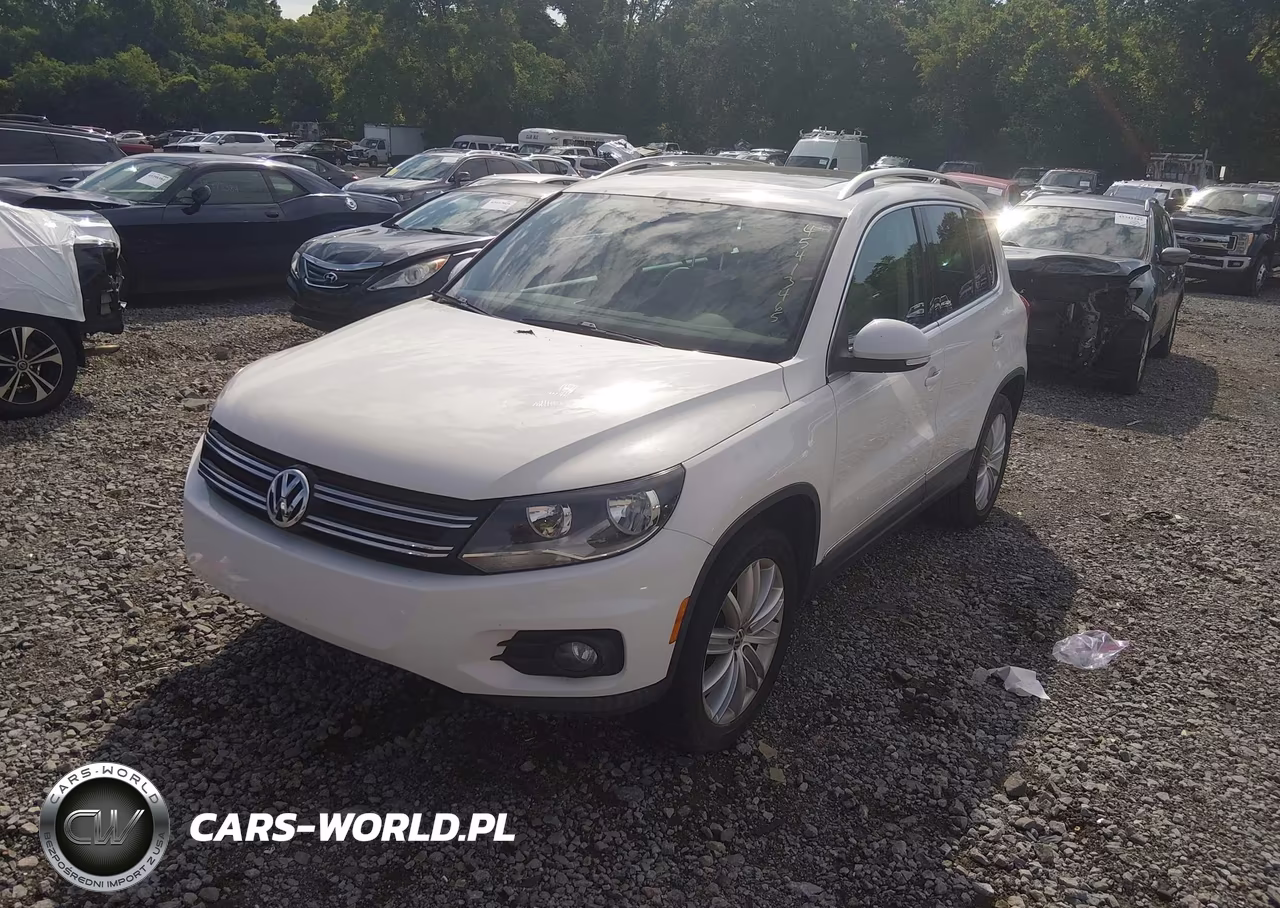 2013 Volkswagen Tiguan Se VIN:WVGAV3AX7DW577738 - 2