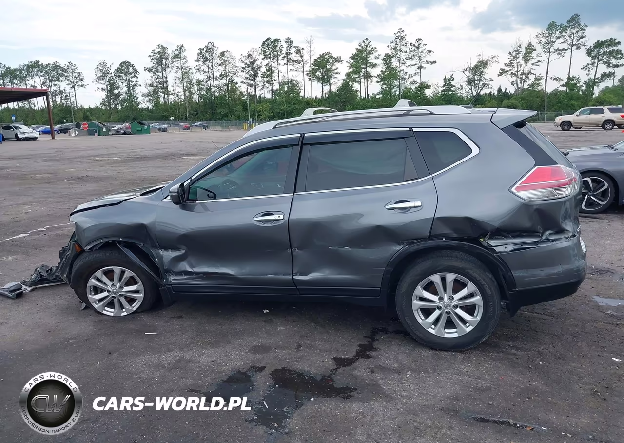 2015 Nissan Rogue Sv VIN:5N1AT2MT0FC904381 - 14