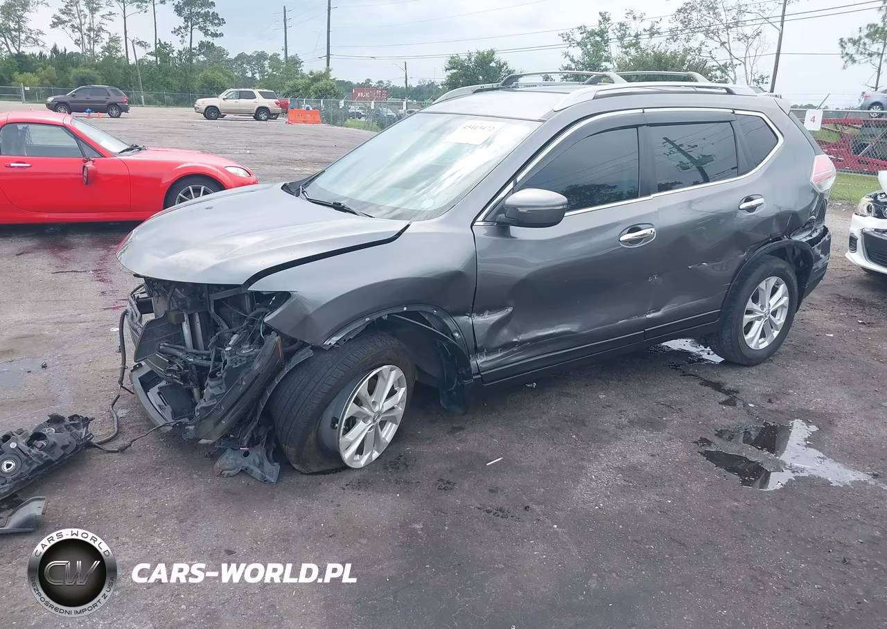 2015 Nissan Rogue Sv VIN:5N1AT2MT0FC904381 - 2