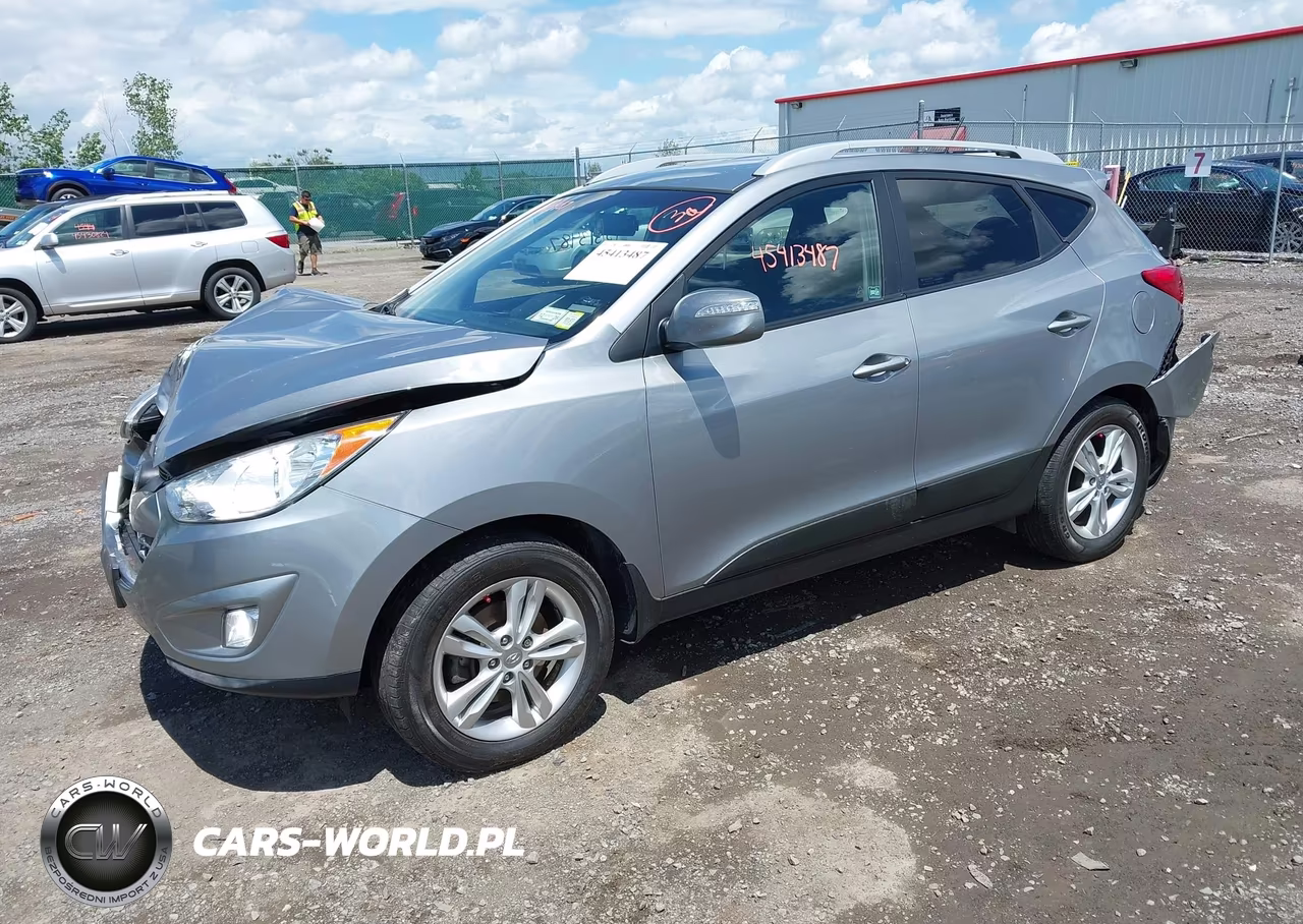 2013 Hyundai Tucson Gls VIN:KM8JUCAC0DU729287 - 2