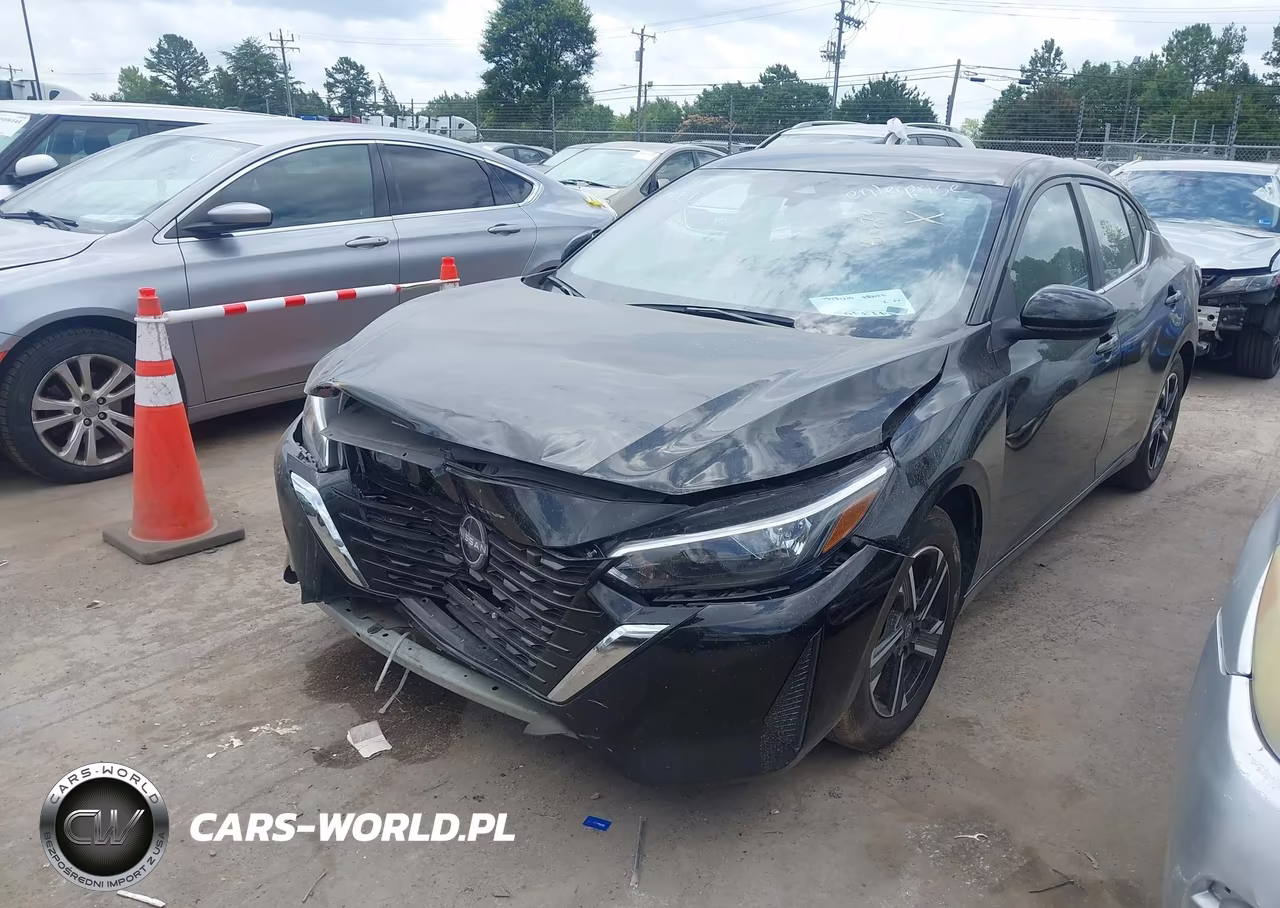 2025 Nissan Sentra Sv VIN:3N1AB8CV8SY307884 - 2