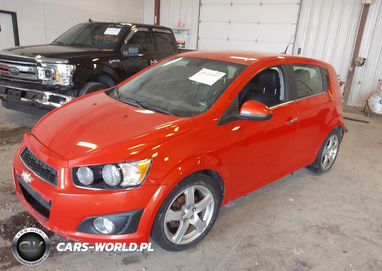 2012 Chevrolet Sonic 1Lz VIN:1G1JF6SB2C4128346 - 2