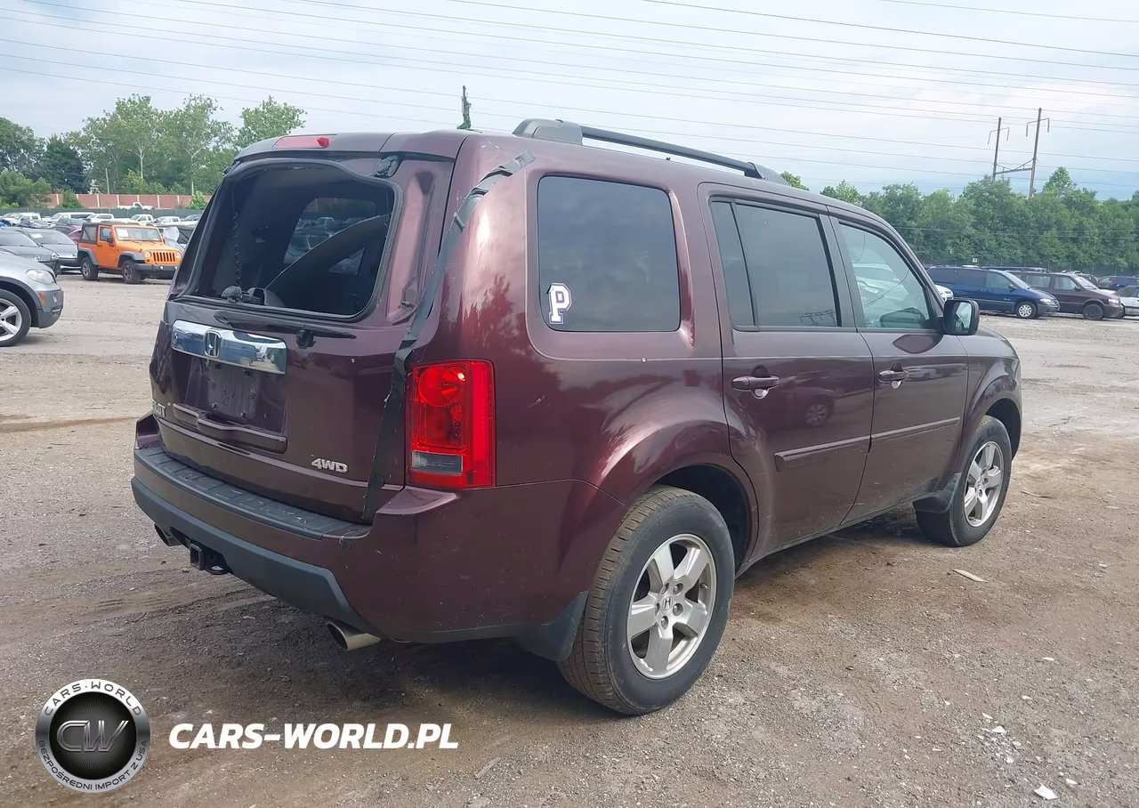 2011 Honda Pilot Ex VIN:5FNYF4H43BB040397 - 4