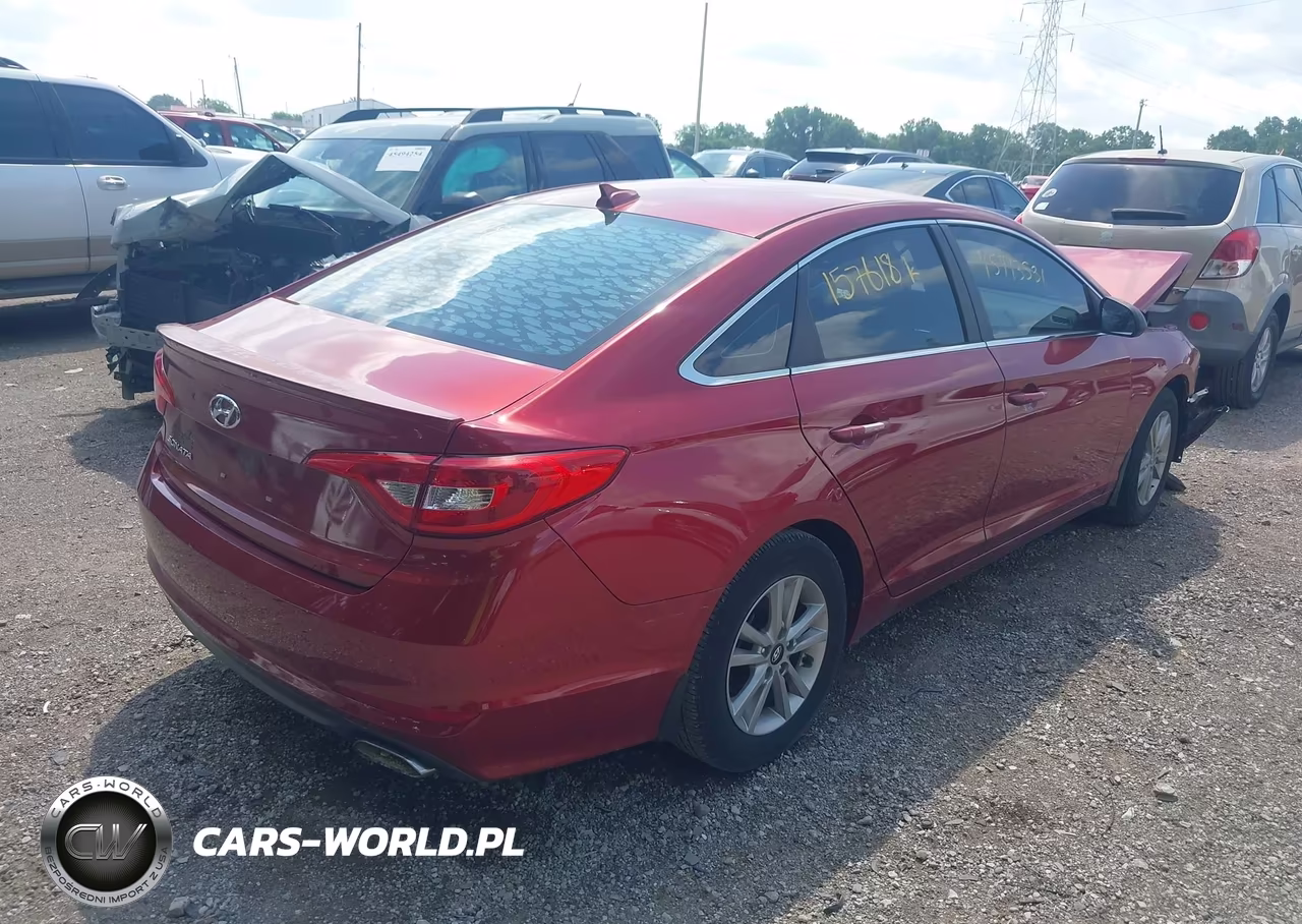 2015 Hyundai Sonata Se VIN:5NPE24AF6FH157618 - 4