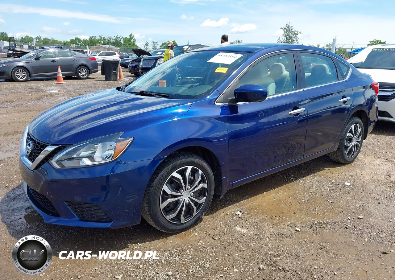 2016 Nissan Sentra Sv VIN:3N1AB7AP9GY317801 - 2