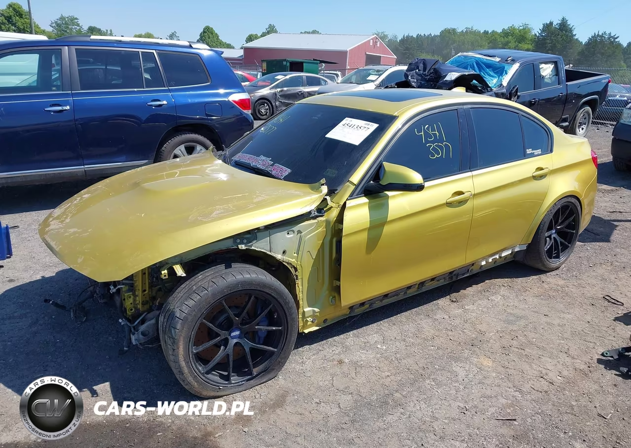 2015 BMW M3 VIN:WBS3C9C56FP804554 - 2