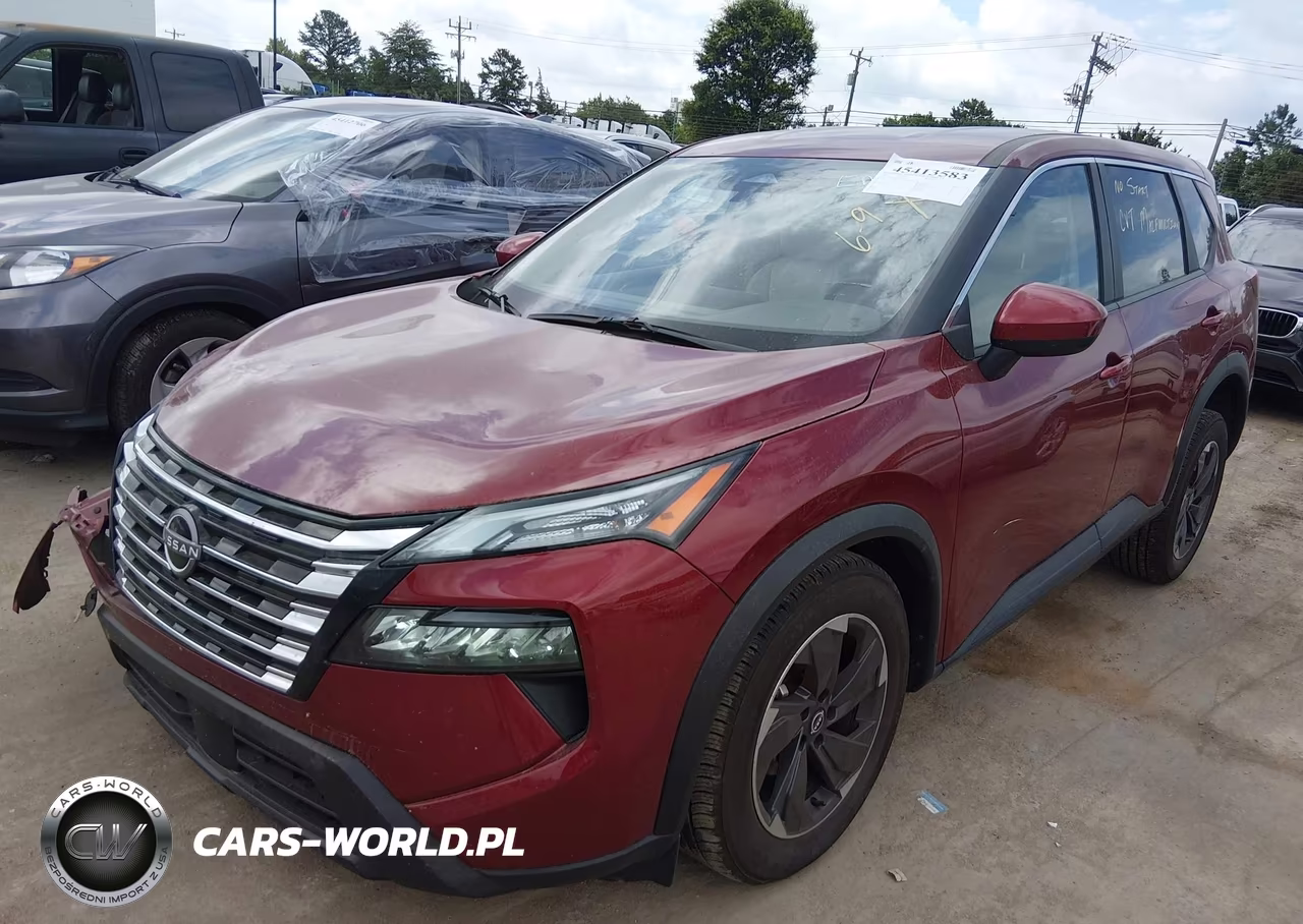 2025 Nissan Rogue Sv Fwd VIN:JN8BT3BA3SW344188 - 2