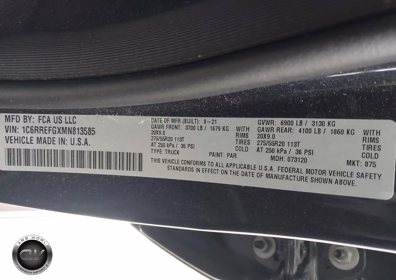 2021 Ram 1500 Big Horn 4X2 5'7 Box VIN:1C6RREFGXMN813585 - 9