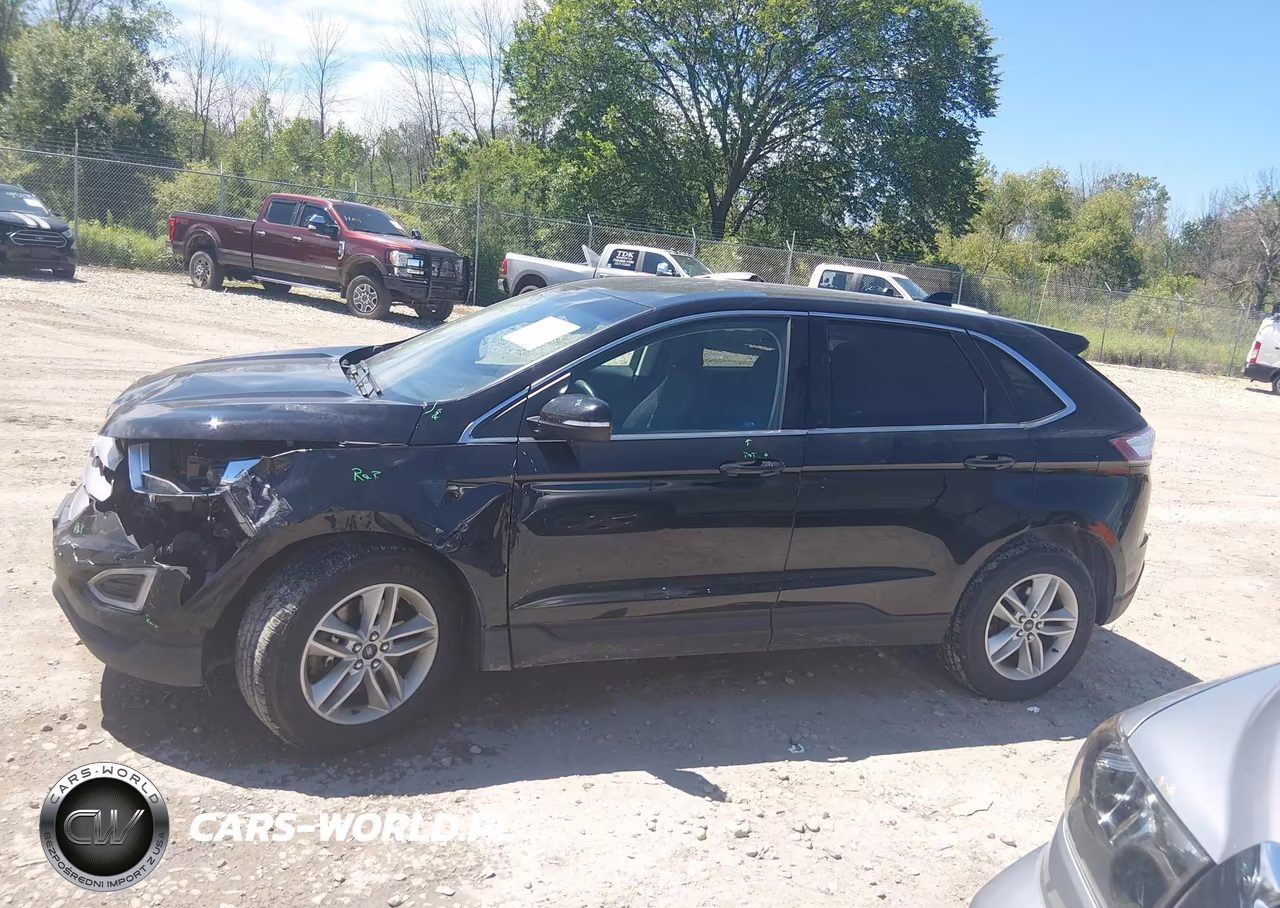 2017 Ford Edge Sel VIN:2FMPK4J96HBB41478 - 15