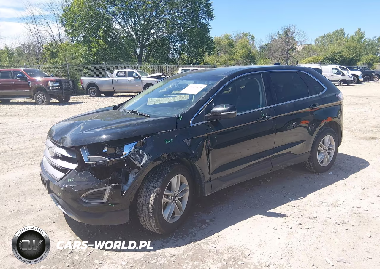 2017 Ford Edge Sel VIN:2FMPK4J96HBB41478 - 18