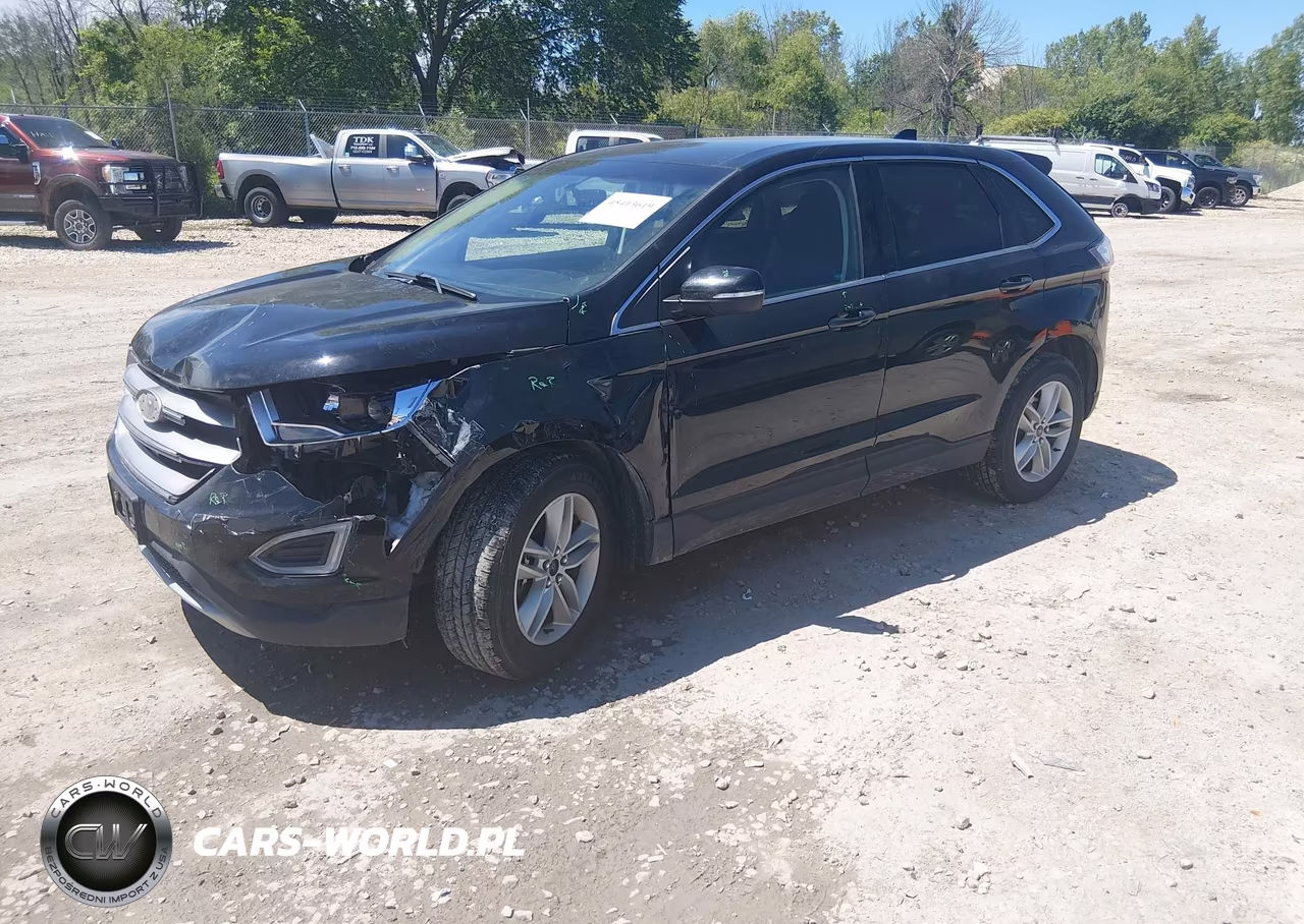 2017 Ford Edge Sel VIN:2FMPK4J96HBB41478 - 2
