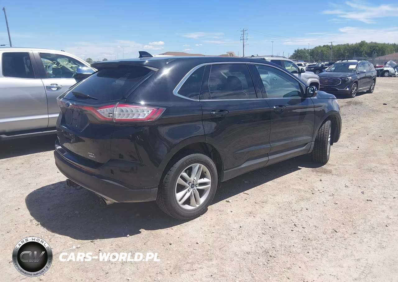 2017 Ford Edge Sel VIN:2FMPK4J96HBB41478 - 4